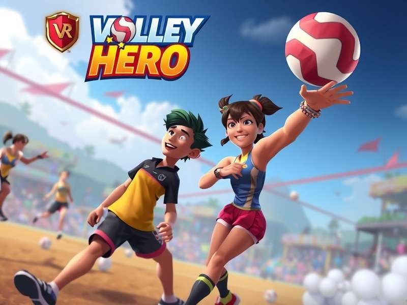Volley Royals Hero Game Banner